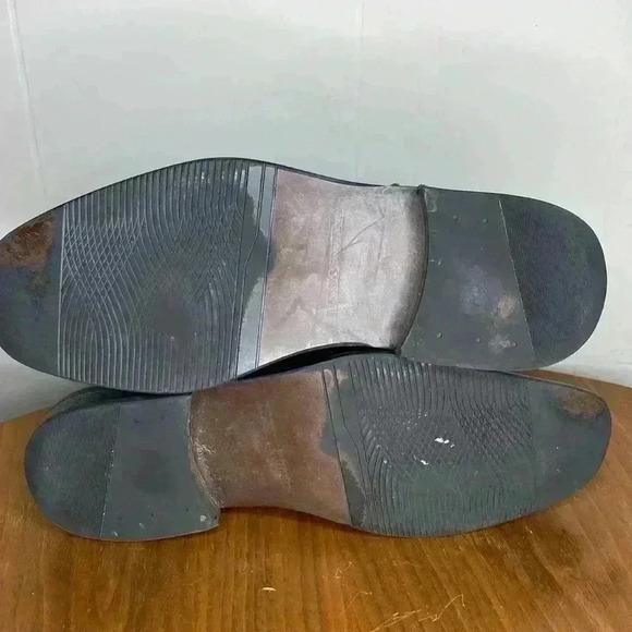 Giorgio Brutini Men's Ankle Boot Side Zip Size 13 Black Leather 660141 - Picture 10 of 10